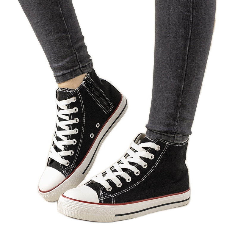 Sneakers Mediana nere alla caviglia nero