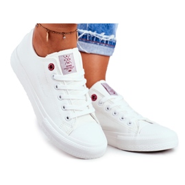 Sneakers Donna Cross Jeans Bianco DD2R4030C