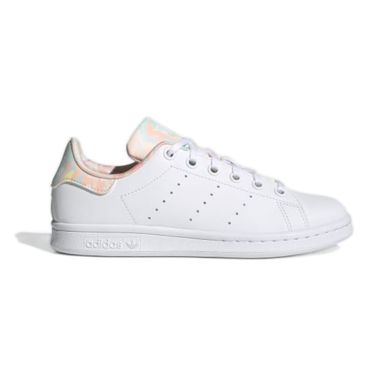 Adidas Stan Smith Jr GZ9915 scarpe bianca blu navy