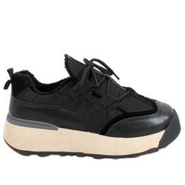 Scarpe sportive isolate nere BL252P Black nero