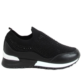 Nero AD-359 Scarpe sportive calzini neri