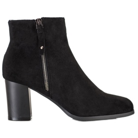 Bestelle Stivali eleganti con cerniera decorativa nero