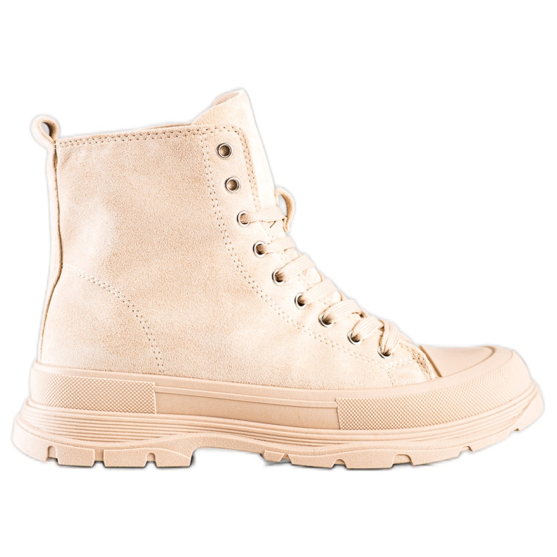 Seastar Sneakers alte in pelle scamosciata beige