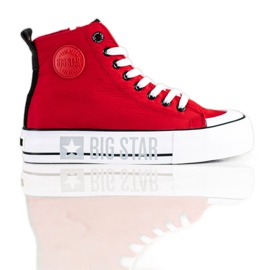 Sneakers da donna Big Star II274018 rosso