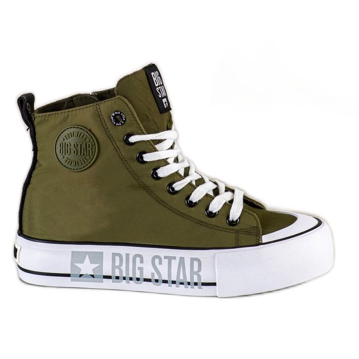 Sneakers Damskei Big Star II274017 verde