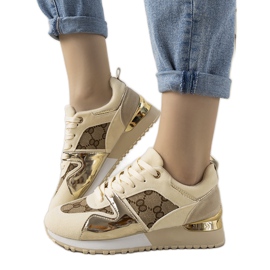 Sneakers beige da donna di Jovanna