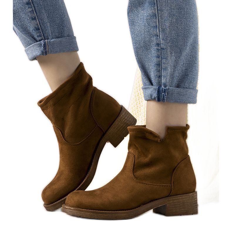 Stivali slip-on da donna Roquelina marroni marrone
