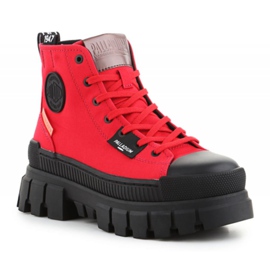 Scarpe Palladium Revolt Hi Tx W Star White W 97242-614-M rosso