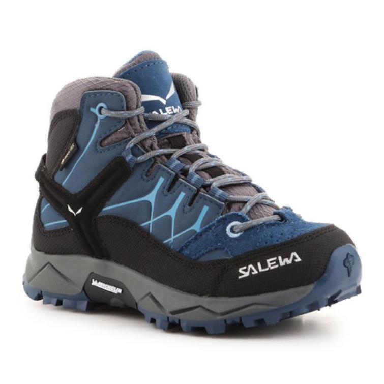 Salewa Alp Trainer Mid Gtx Jr 64010-0365 blu