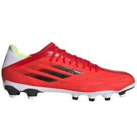 Scarpe da calcio Adidas X Speedflow.3 Mg M FY3269 rosso rosso
