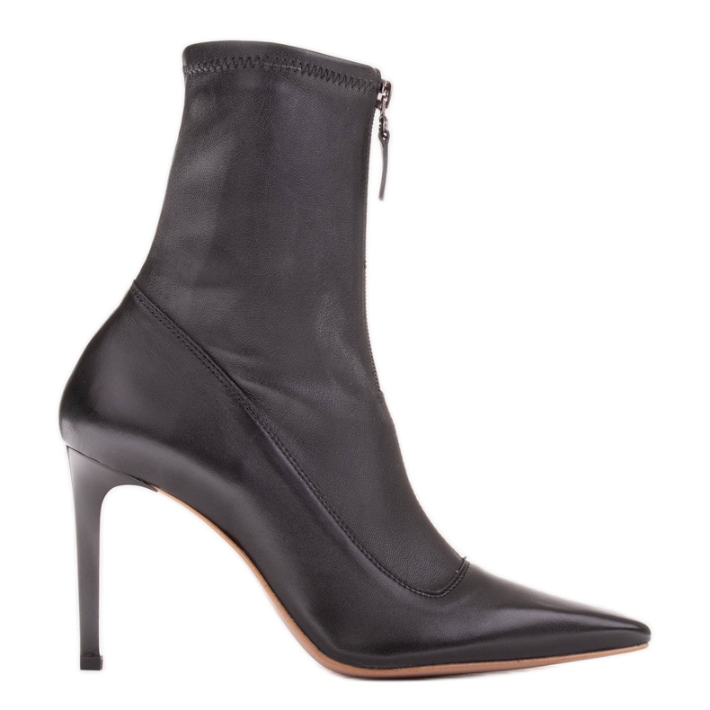 Marco Shoes Tacchi alti da donna con tomaia flessibile nero