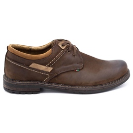 Olivier Scarpe casual da uomo 298GT marrone