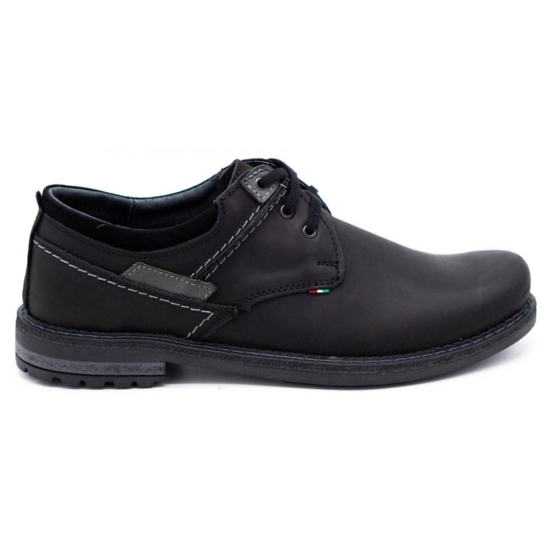 Olivier Scarpe casual da uomo 298GT nere nero