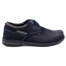 Olivier Scarpe casual da uomo 298GT blu navy