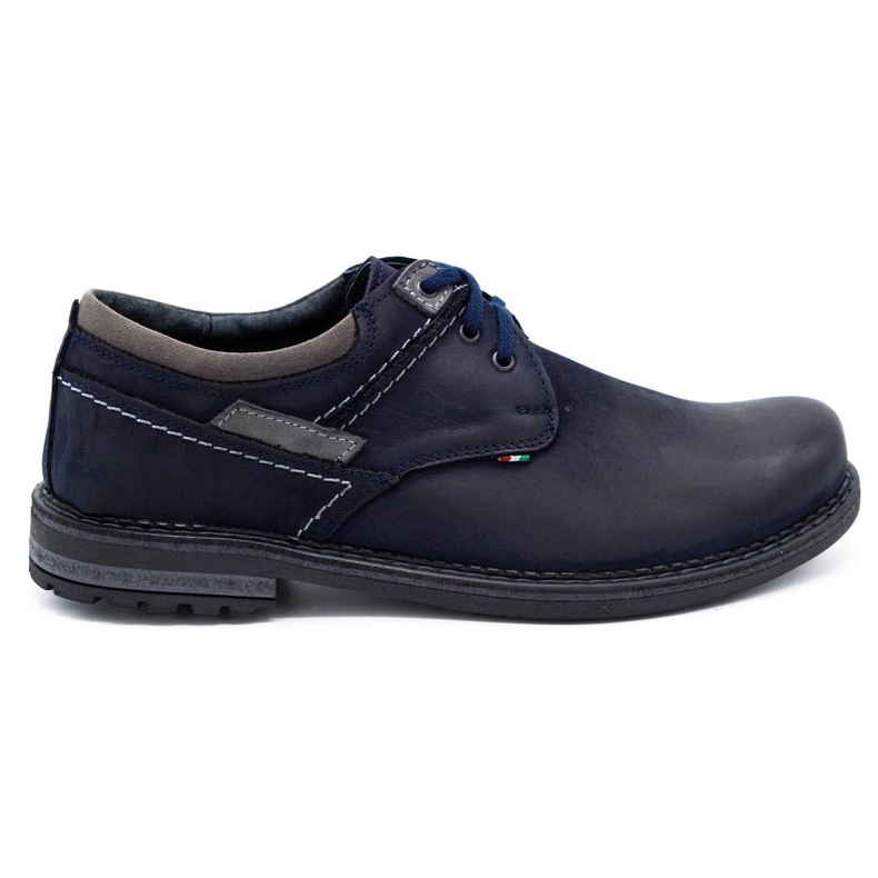 Olivier Scarpe casual da uomo 298GT blu navy