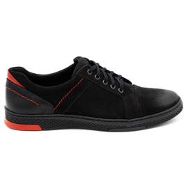 KOMODO Scarpe casual da uomo in pelle 883LK nere nero