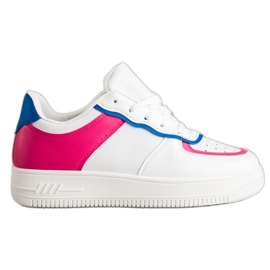 SHELOVET Scarpe sportive alla moda bianco