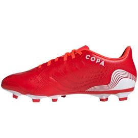 Scarpe da calcio Adidas Copa Sense.4 FxG M FY6183 rosso rosso