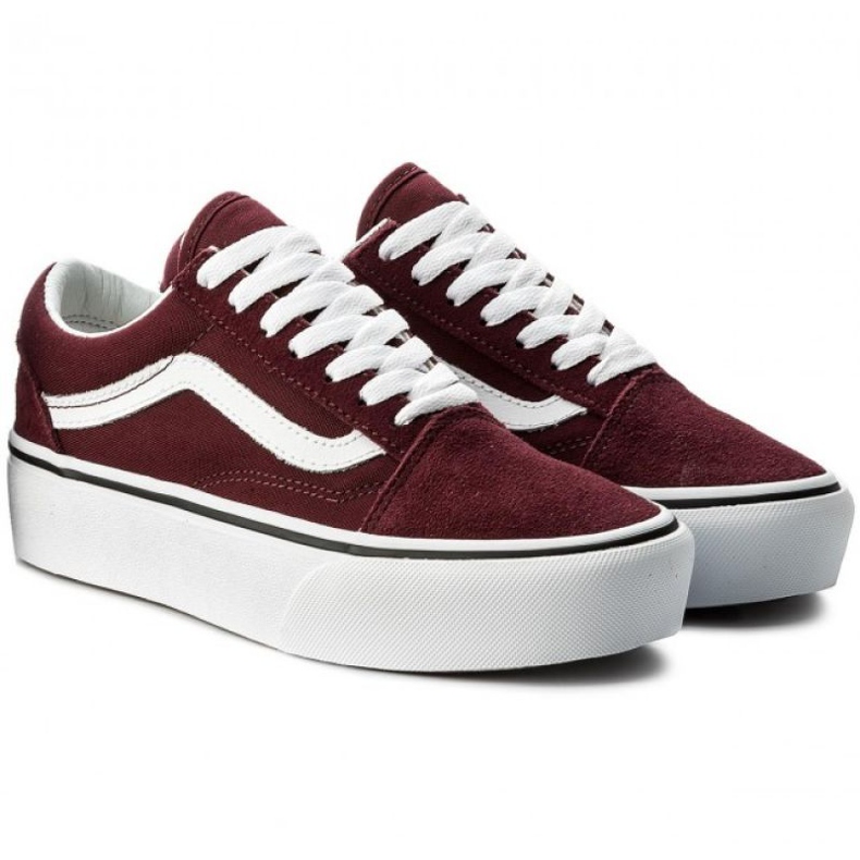 Vans Old Skool Piattaforma M VN0A3B3U5U7 rosso
