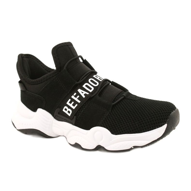 Scarpe per bambini Befado 516Y066 bianca nero