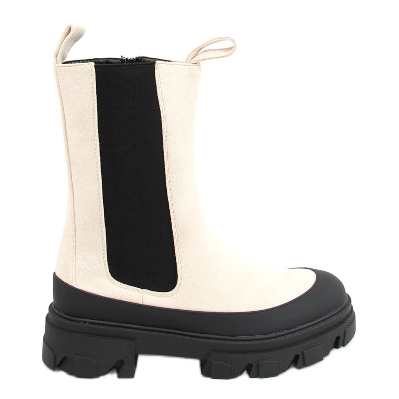Stivali Jodhpur crema RB122P Beige