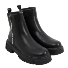 Stivali da donna neri HB-78 Black nero