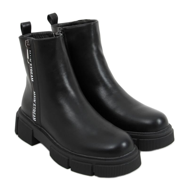 Stivali da donna neri HB-78 Black nero