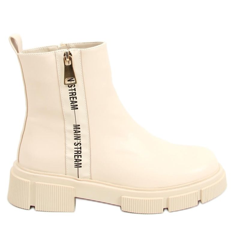 Stivali da donna crema HB-78 Beige