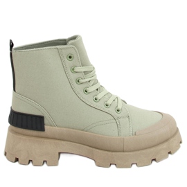 Sneakers da trekking verdi BL267P Green verde