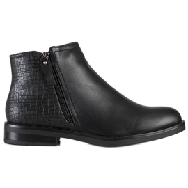 Clowse Stivali casual con stampa serpente nero