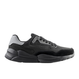 Scarpe sportive da uomo Big Star Black Croteau nero