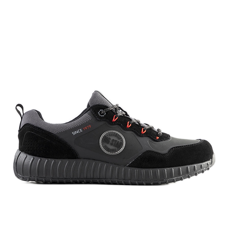Scarpe sportive da uomo Big Star Black Florus nero