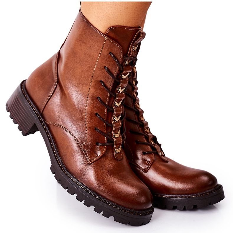 Vinceza Stivali da donna Myroe cammello marrone