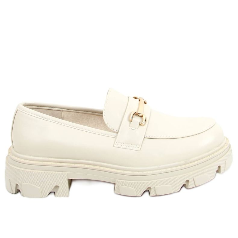 Mocassini con suola spessa YY11 Beige