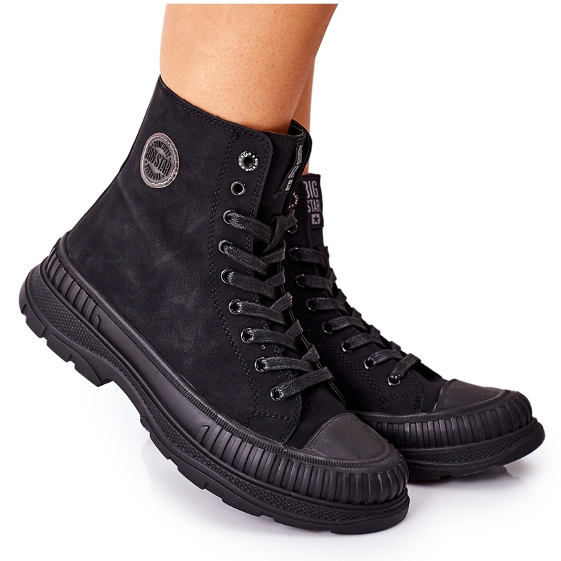 Scarponi da Trekking da Donna Big Star II274351 Nero