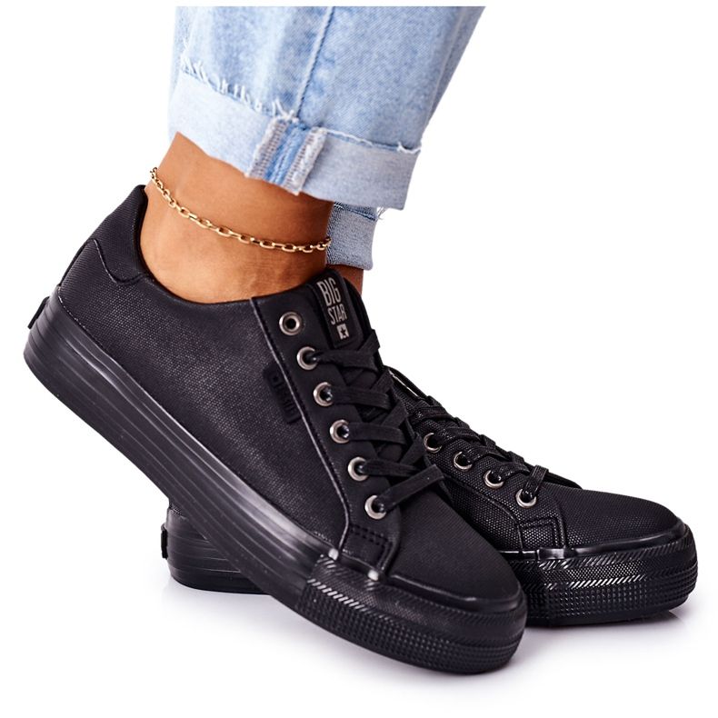 Sneakers da donna Big Star II274345 Nere nero