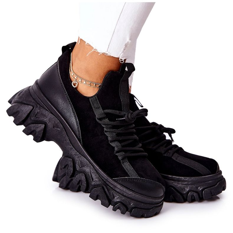 PS1 Scarpe Sportive Donna Sneakers Nere Miles nero