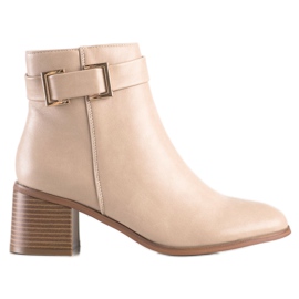 Seastar Stivali eleganti in ecopelle beige