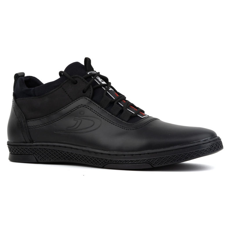 Polbut Scarpe invernali da uomo K27F in pile nero