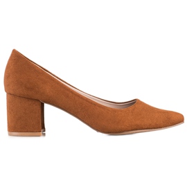 Sabatina Pompe In Spitz marrone