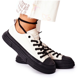 Sneakers calde da donna GOE II2N4036 Bianco nero