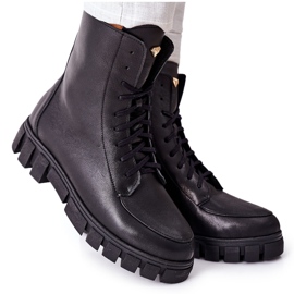 Stivali Pelle Donna Nicole 2673 Nero