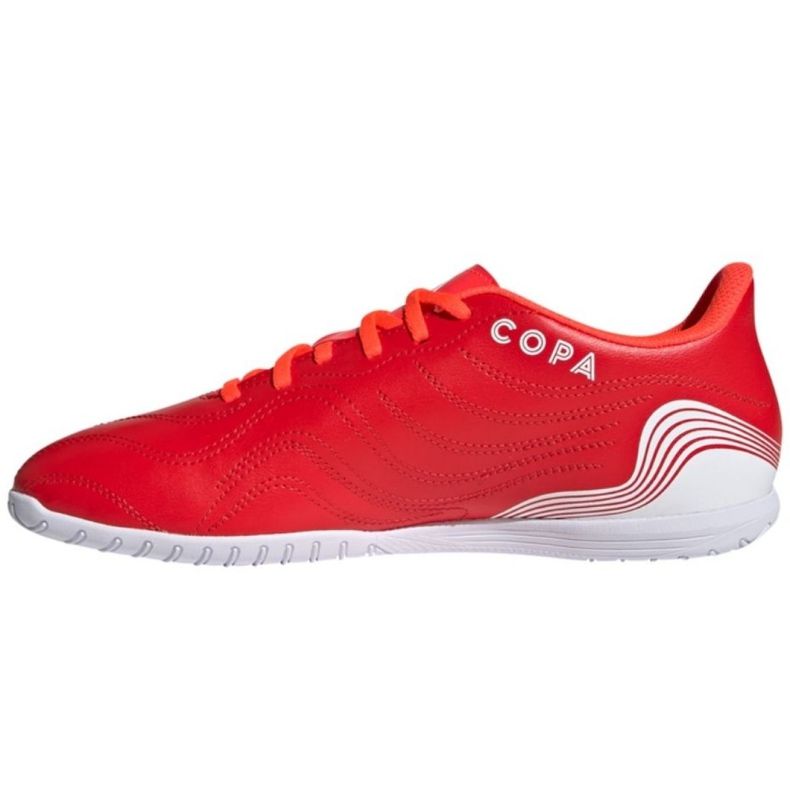 Scarpe da calcio Adidas Copa Sense.4 In M FY6181 rosso arance e rosse