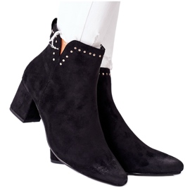 Vinceza Stivali Donna Scamosciato Nero Brinlack