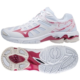 Scarpe da pallavolo Mizuno Wave Voltage W V1GC216065 multicolore bianco