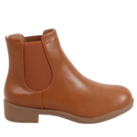 Stivaletti Chelsea classici da donna cammello 6217 Camel marrone