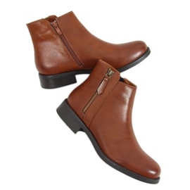 Camel MM-830 Stivaletti Chelsea da donna color cammello marrone