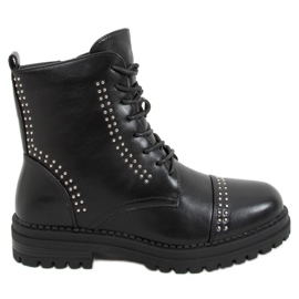 Stivali militari neri 8356-PA Black nero