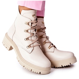 Stivali Donna Camoscio Beige Nicole 2674
