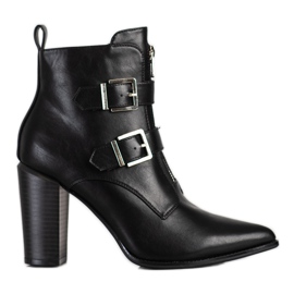 Stivali Alla Moda In Spitz VINCEZA nero
